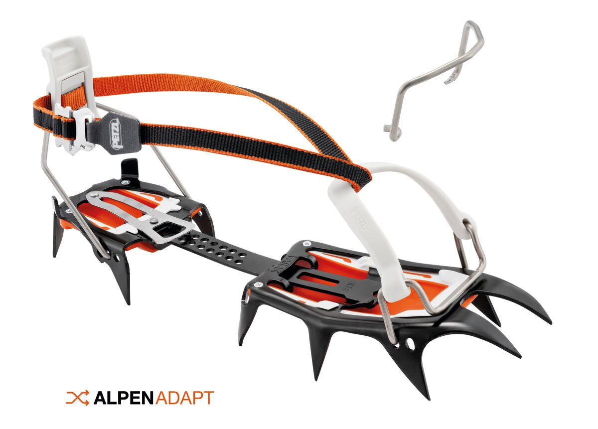 Petzl-Vasak Crampon-Climbing Crampon-LEVERLOCK UNIVERSEL-