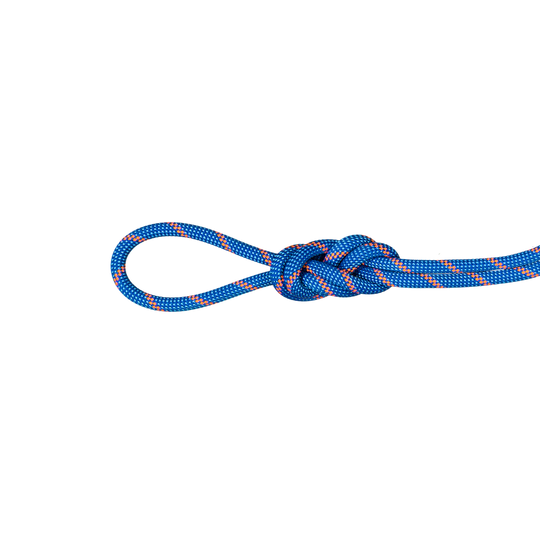 Mammut-7.5 Alpine Sender Dry Rope-60m-blue-vibrant orange-Climbing Ropes