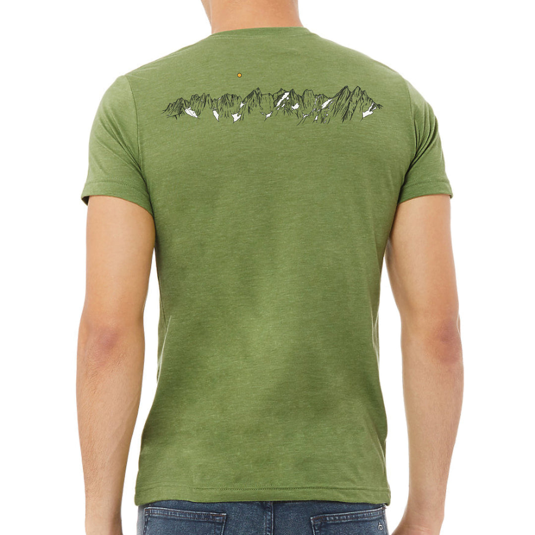 FF Logo Accessories-Picket Range Unisex T Shirt-FF Logowear-XS-Heather Green Jersey
