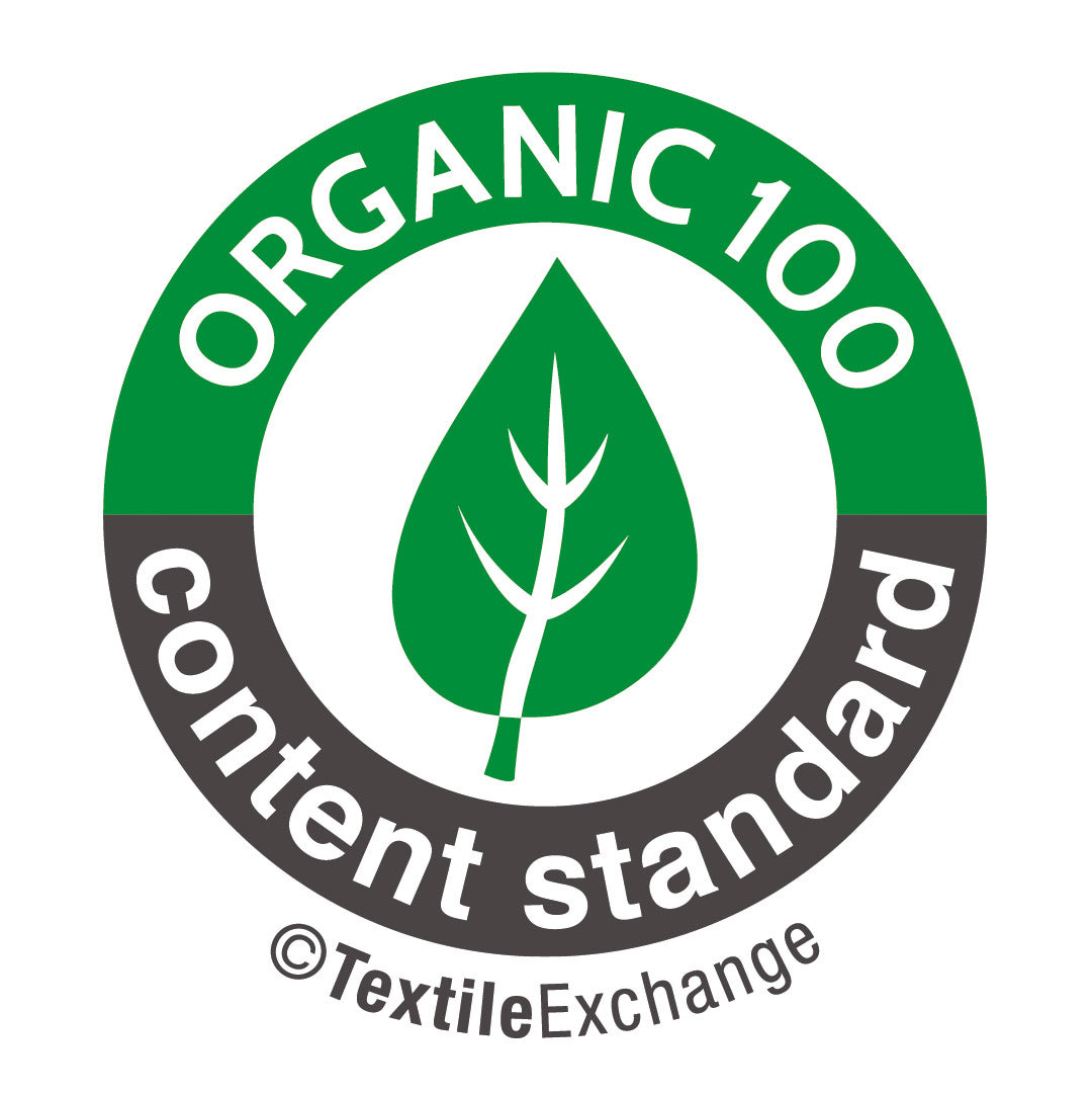 Textile Exchange Organic 100 badge