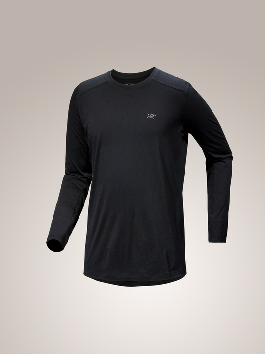 Arc'teryx-Ionia Merino Wool Shirt LS Men's-Clothing-Small-Black-