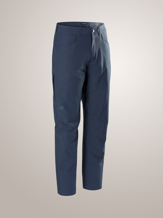 Arc'teryx-Kragg Cotton Pant Men's-30 Short-Black Sapphire-Clothing