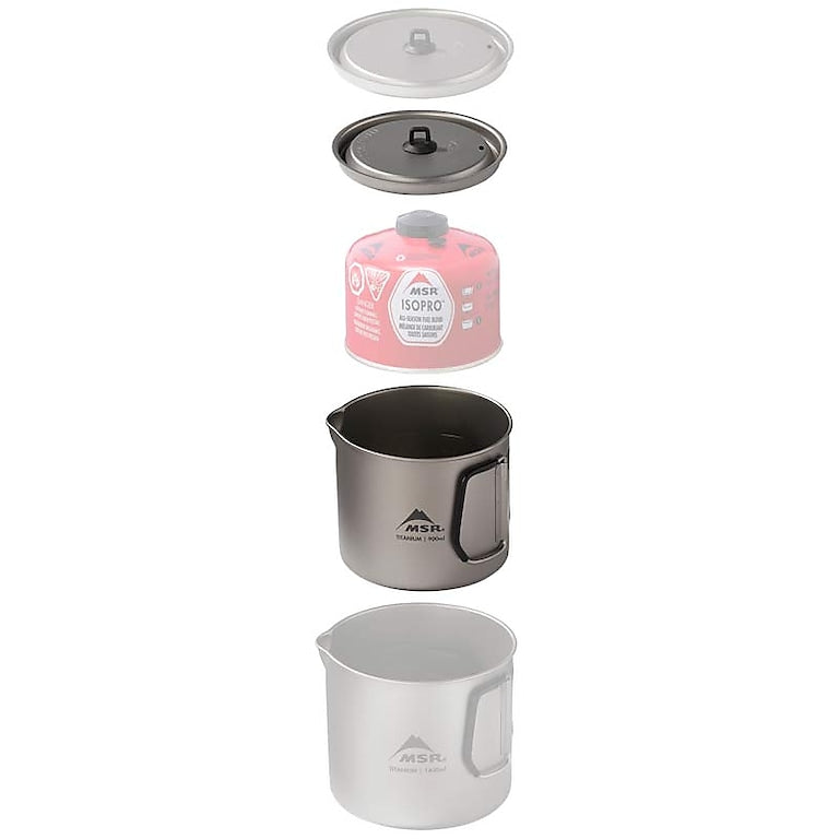 MSR-MSR Titan™ Kettle 900mL-Backpacking Cooking-