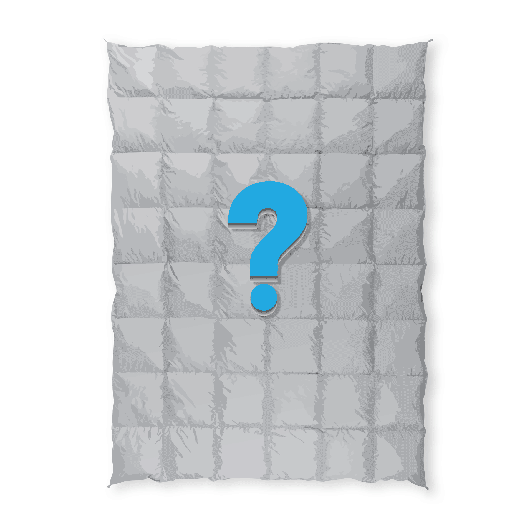 The Limited Edition Feathered Friends Upcycled Down Blanket in mystery colors and fabrics