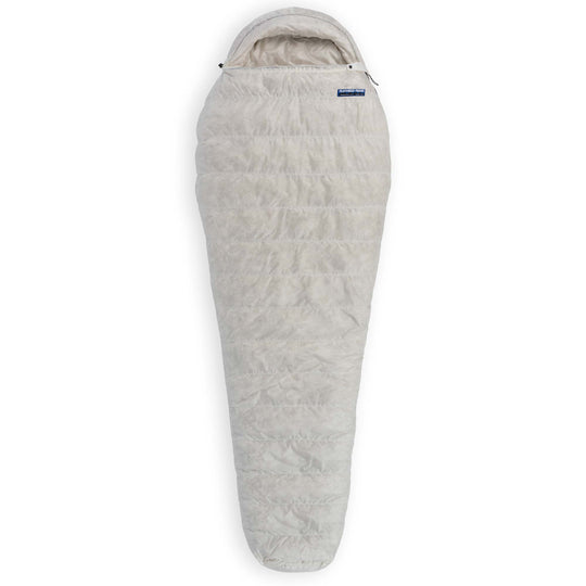 Feathered Friends Raven UL 10 Degree Ultralight Down Sleeping Bag wide mummy in Undyed Pertex Quantum Pro