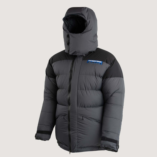 Feathered Friends-Rock & Ice Expedition Down Parka-Down Garment XT-XS-Iron Gray