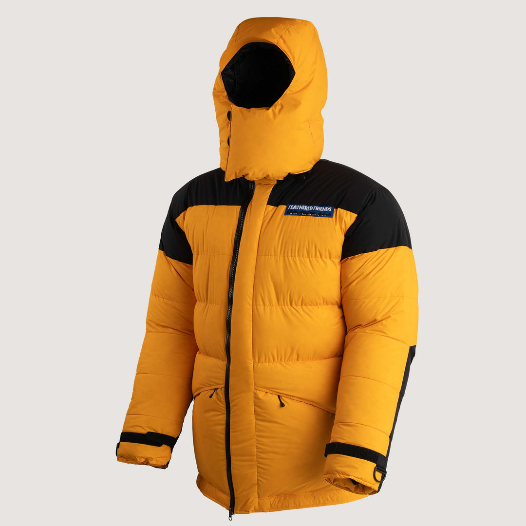Feathered Friends-Rock & Ice Expedition Down Parka-Down Garment XT-XS-Saffron Yellow