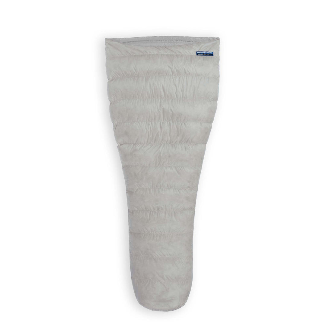 Feathered Friends Vireo Ultralight Minimalist Down Sleeping Bag with Pertex Undyed fabric