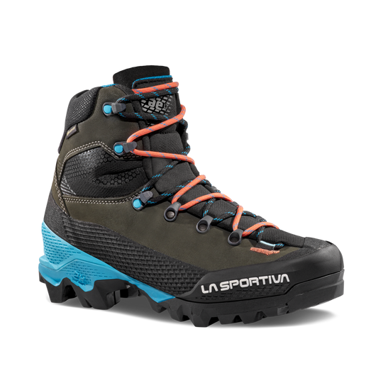 La Sportiva-Aequilibrium LT GTX Women's-36-Black/Hibiscus-Footwear