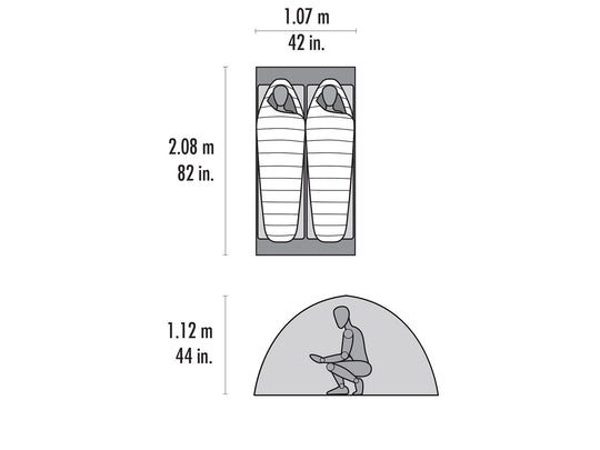 MSR-Advance Pro 2 Tent-Backpacking Tent-