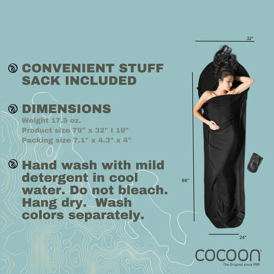 Cocoon-Merino Wool Mummy Liner-Accessories-