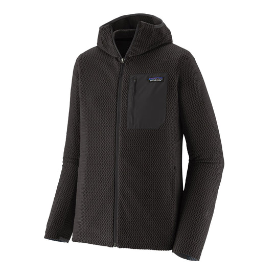 Patagonia-R1 Air Full Zip Hoody Men's-Small-Black-Clothing