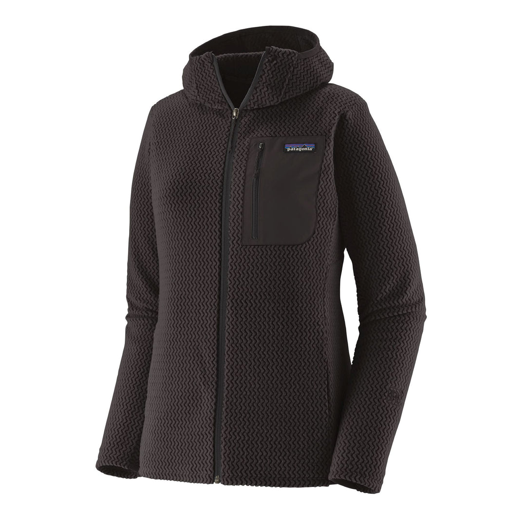 Patagonia-R1 Air Full Zip Hoody Women's-X-Small-Black-Clothing