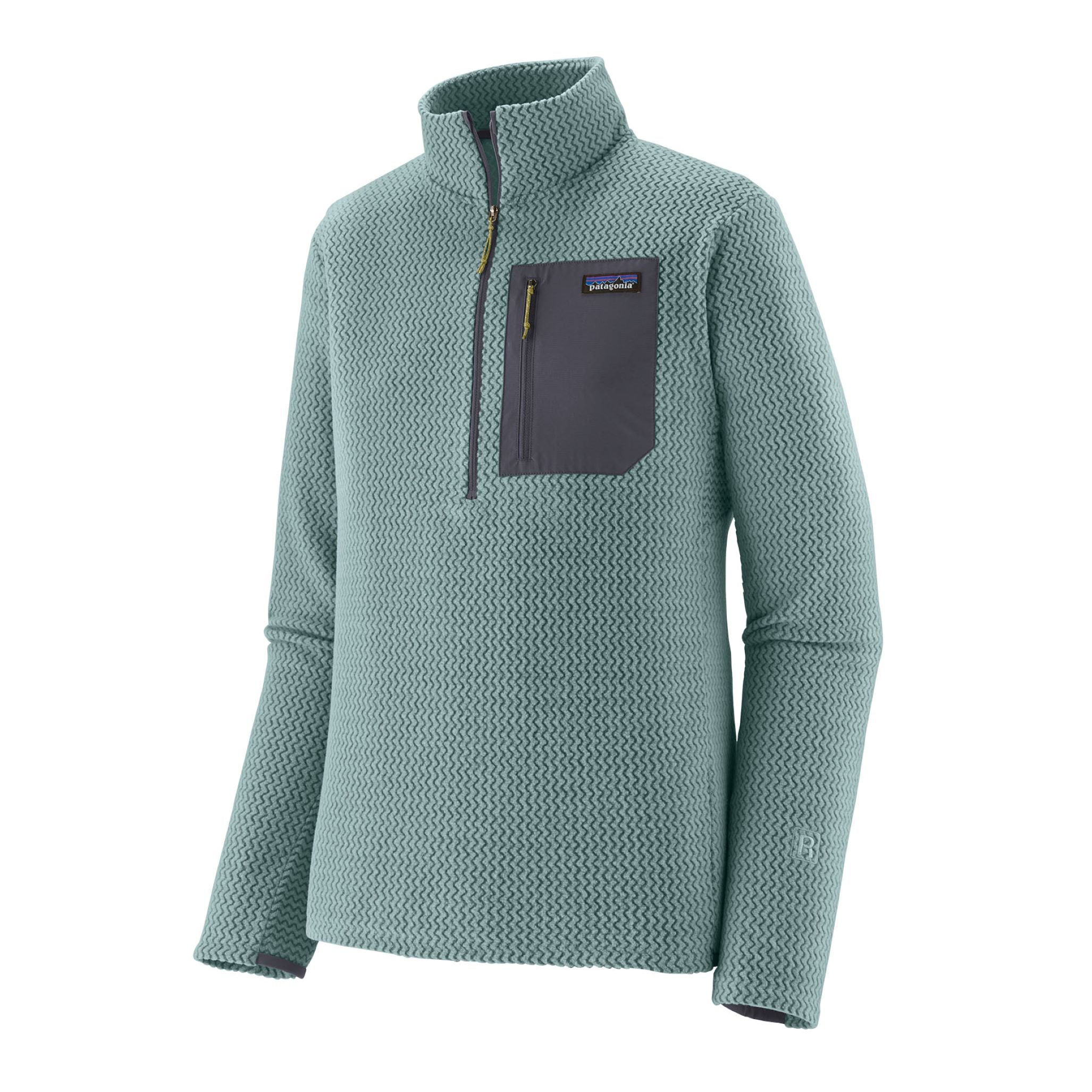 Patagonia-R1 Air Zip Neck Men's-Small-Blue Sage-Clothing