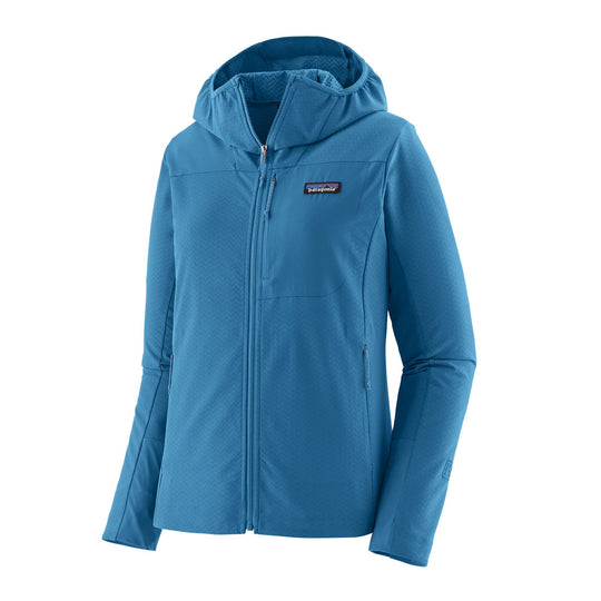 Patagonia-R1 CrossStrata Hoody Women's-X-Small-Aquatic Blue-Clothing
