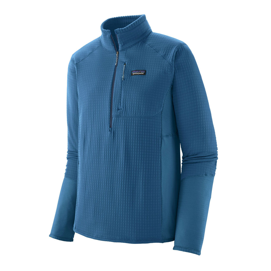 Patagonia-R1® Fleece Pullover Men's-Small-Aquatic Blue-Clothing