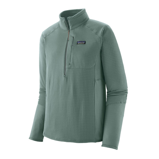 Patagonia-R1® Fleece Pullover Men's-Small-Blue Sage-Clothing