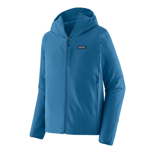 Patagonia-R1 TechFace Hoody Men's-Small-Aquatic Blue-Clothing