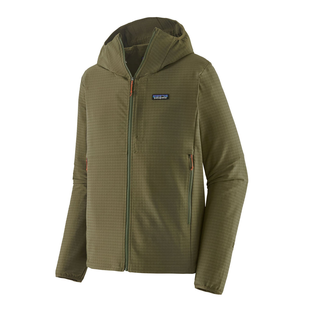 Patagonia-R1 TechFace Hoody Men's-Small-Basin Green-Clothing