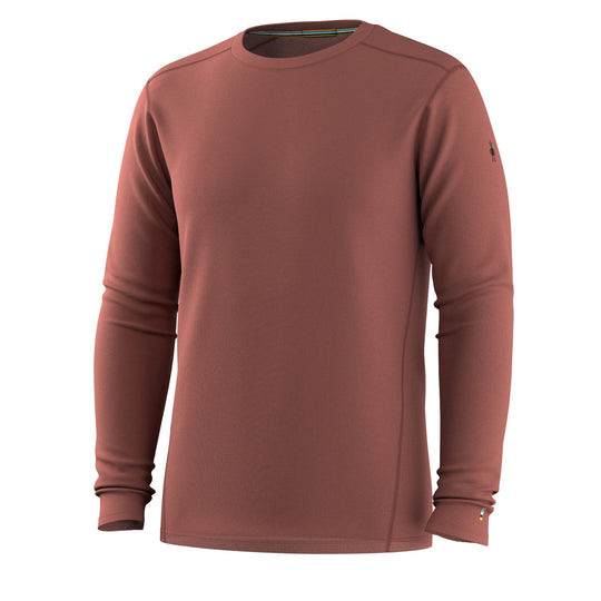 Smartwool-Classic All-Season Merino Base Layer Long Sleeve Men's-Small-Burnt Sienna-Clothing