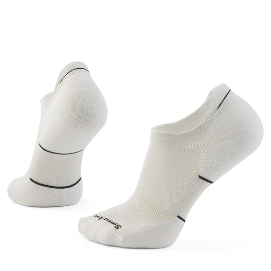 Smartwool-Run Targeted Cushion Low Ankle Socks Men's-Footwear-Black-White