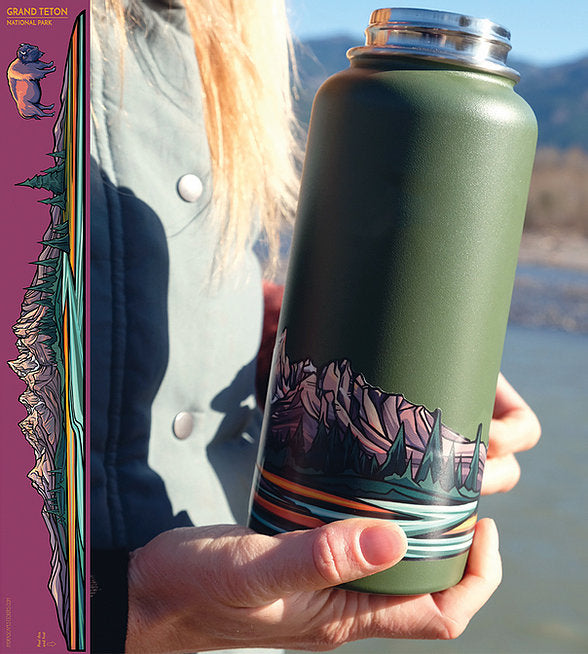 Hydrascape Stickers-Hydrascape Infinity Sticker-Accessories-Grand Teton-