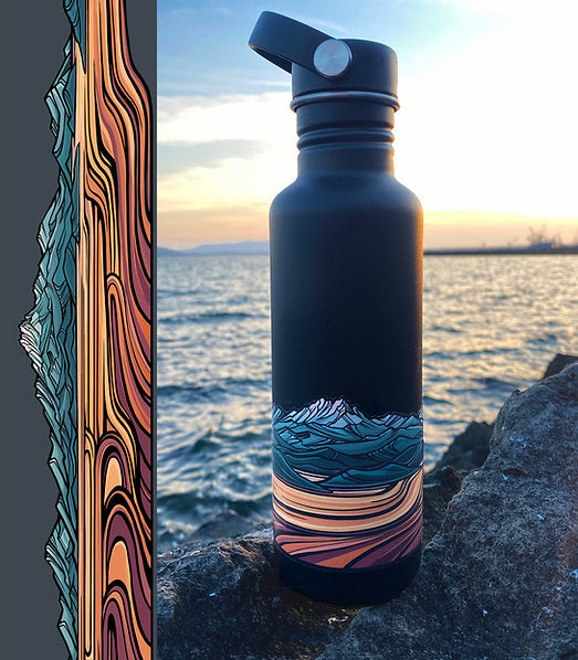 Hydrascape Stickers-Hydrascape Infinity Sticker-Accessories-Puget Sound and Olympics-