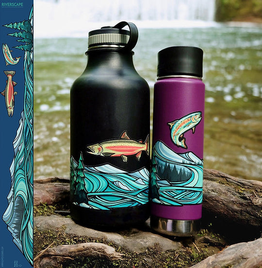 Hydrascape Stickers-Hydrascape Infinity Sticker-Accessories-Riverscape-
