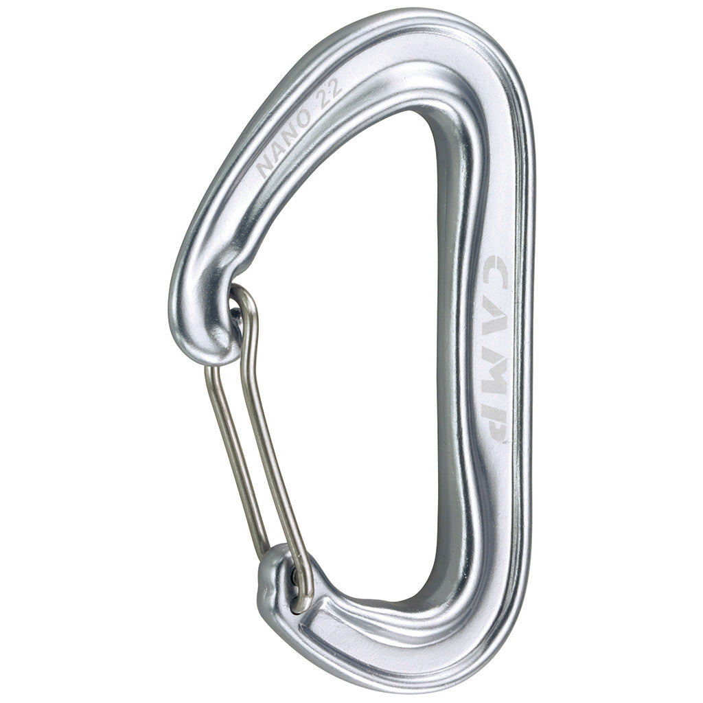 CAMP-Nano 22 Carabiner-Climbing Carabiner-Titanium-