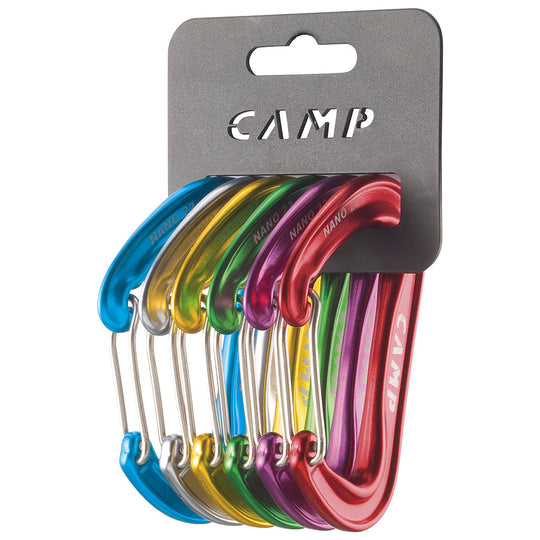 CAMP-Nano 22 Carabiner-Climbing Carabiner-Rackpack, assorted-