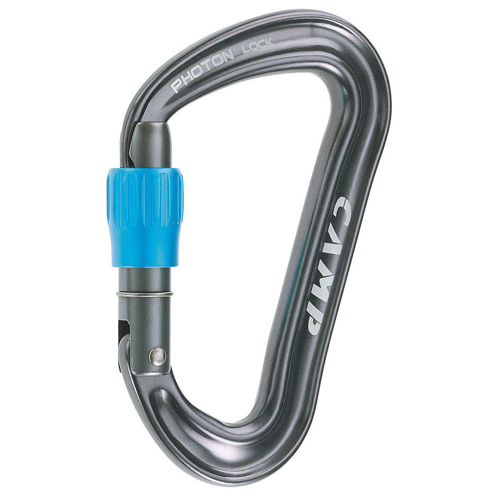 CAMP-Photon Lock Carabiner-Climbing Carabiner-Gun Metal-
