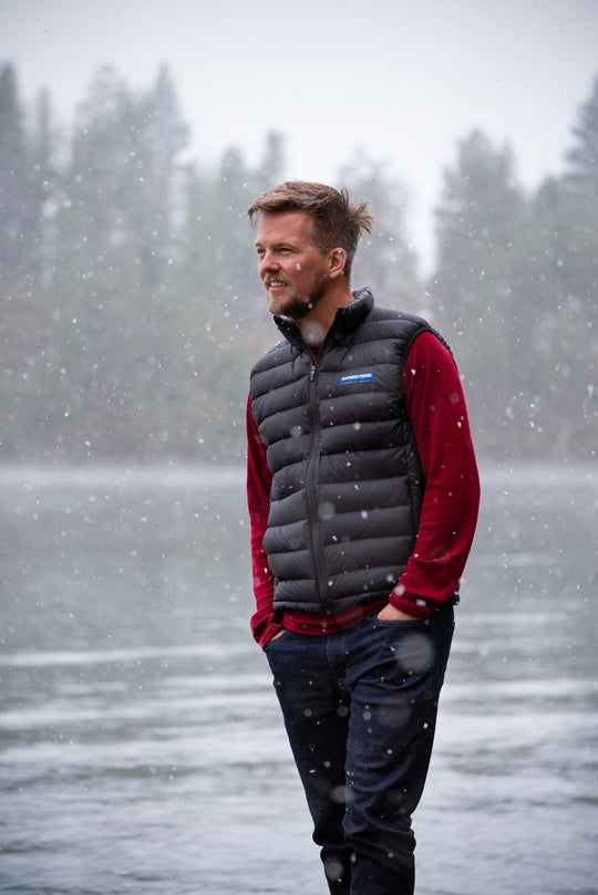 Feathered Friends-Eos Men's Down Vest - Closeout-Down Garment Quantum-