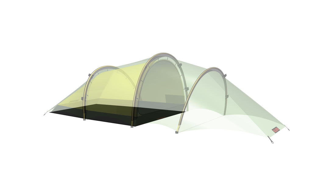Hilleberg-Anjan 3 / 3GT Footprint-Backpacking Tent-