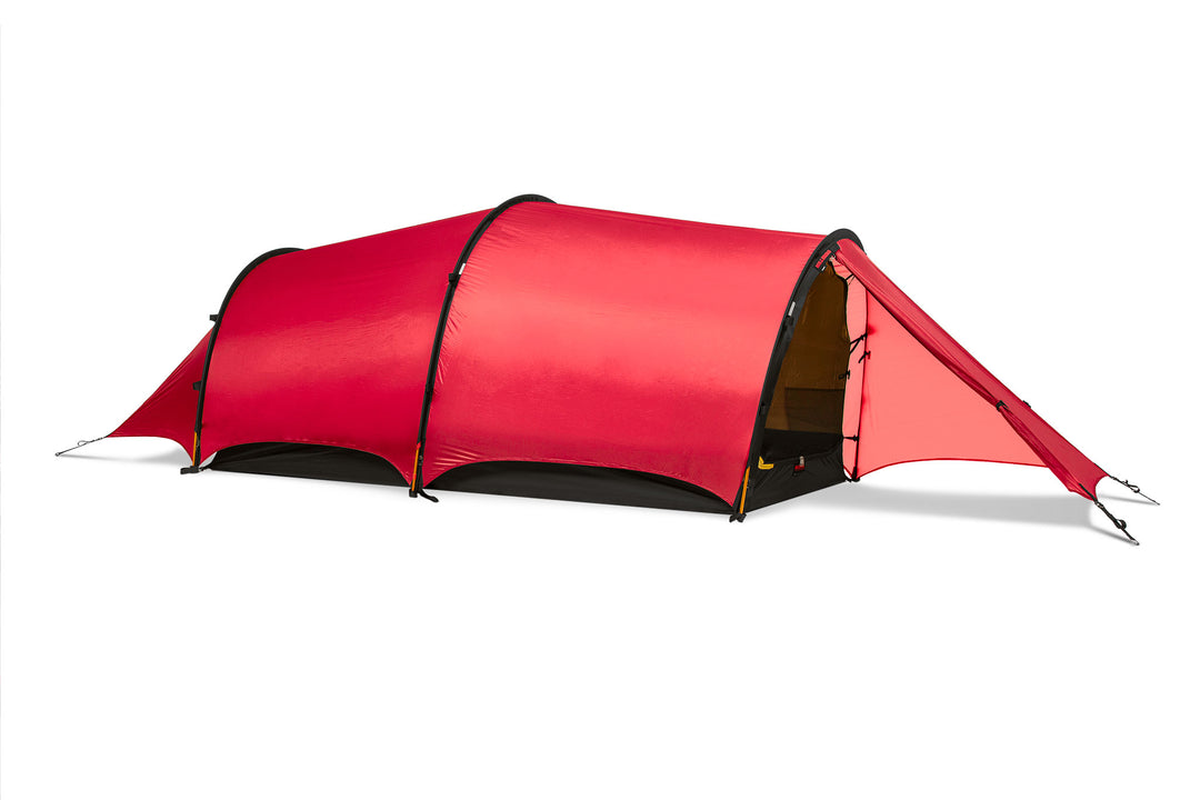 Hilleberg-Helags 3 Person Tent-Backpacking Tent-Red-