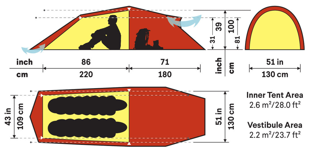 Hilleberg-Nallo 2 GT Tent-Backpacking Tent-