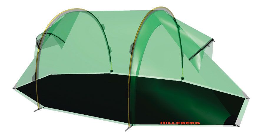 Hilleberg-Nammatj 3 Footprint-Backpacking Tent-
