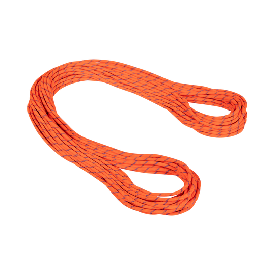 Mammut-7.5 Alpine Sender Dry Rope-Climbing Ropes-60m-Fire-Blue