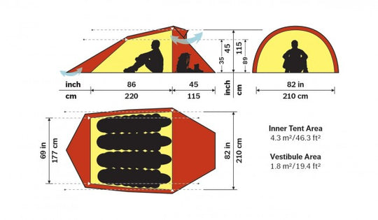 Hilleberg-Nallo 4 Person Tent-Backpacking Tent-