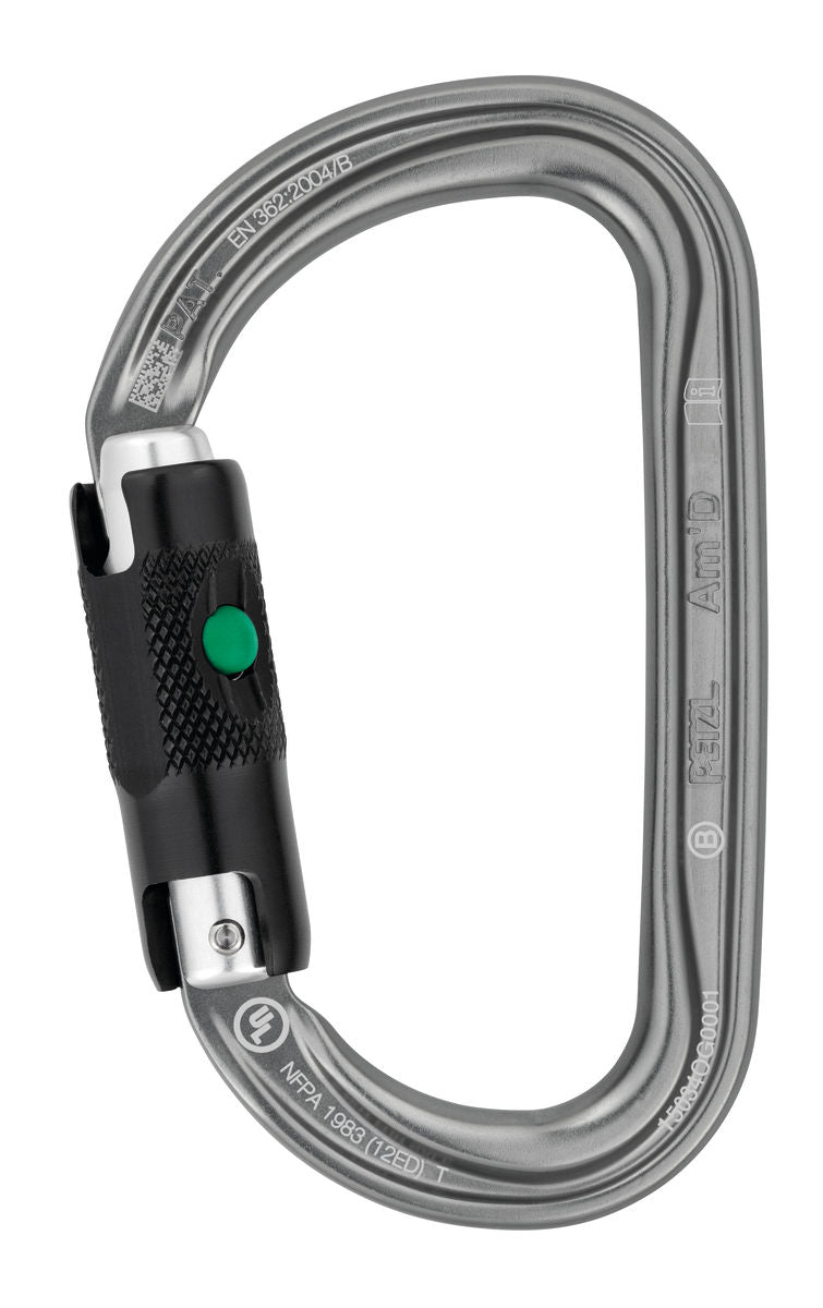 Petzl-Am'D Carabiner-Climbing Carabiner-BALL-LOCK-