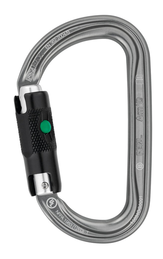 Petzl-Am'D Carabiner-Climbing Carabiner-BALL-LOCK-