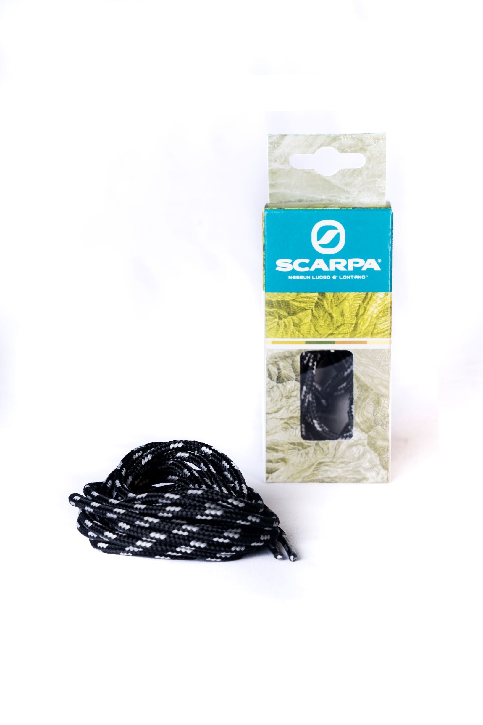 Scarpa-Mountaineering Laces Black/Grey-