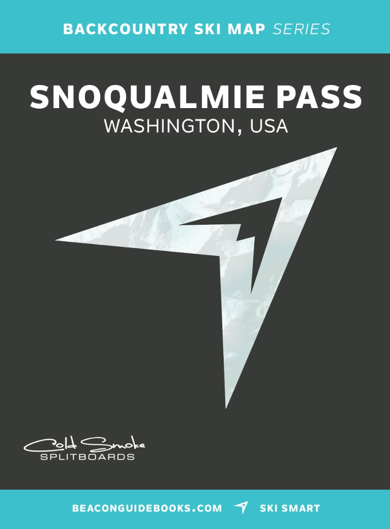 Snoqualmie Pass Backcountry Ski Map cover