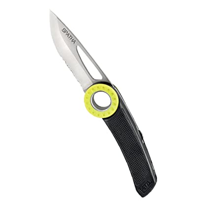 Petzl-Spatha Knife-Climbing Accessory-Black-